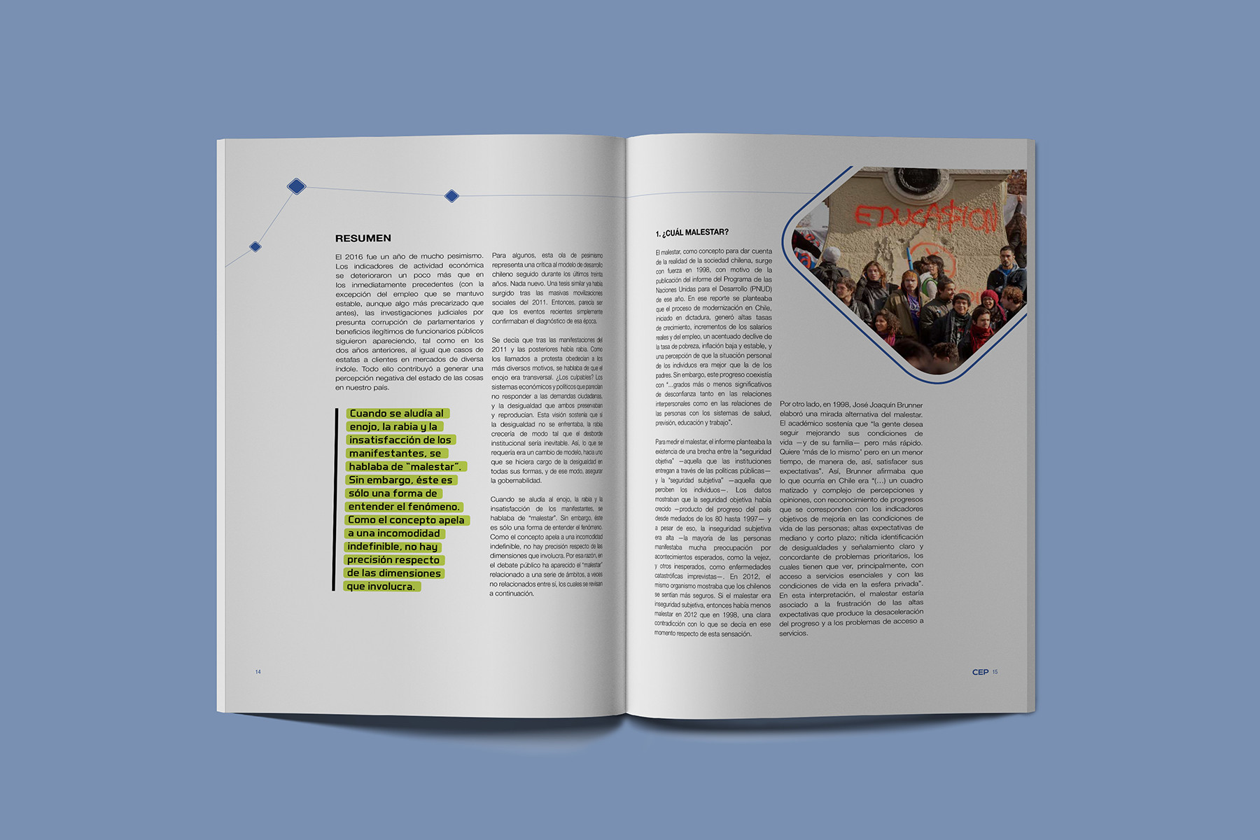 Libro CEP: ¿Malestar en Chile? 2017