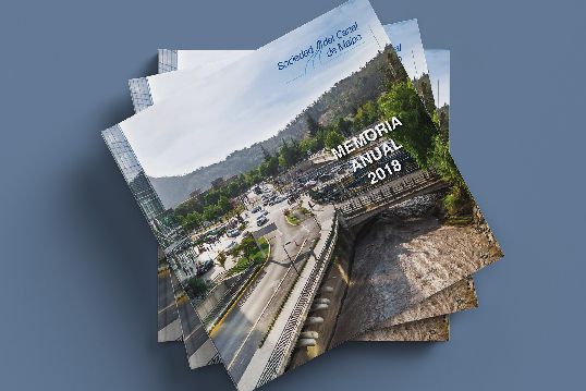 Memoria anual Sociedad del Canal de Maipo 2018